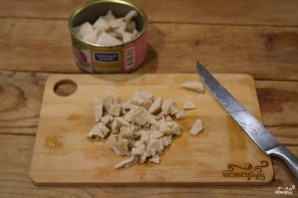 Картофельный салат с кальмарами и огурцами - фото шаг 4