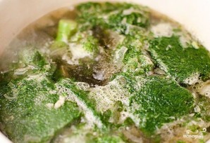 Суп-пюре из брокколи без картофеля - фото шаг 3