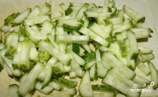 Салат с мидиями и осьминогами - фото шаг 3