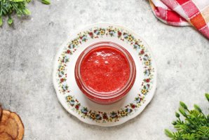 Клубничное пюре - фото шаг 9