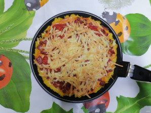 Пицца на поленте "Bravolli" - фото шаг 13