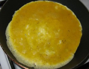 Яичница с рисом - фото шаг 4