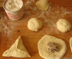 Тесто для печеных пирожков дрожжевое - фото шаг 5