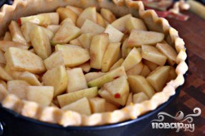 Пряный яблочный пирог с орехами - фото шаг 7