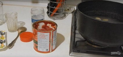 Рецепт лечо на зиму с томатной пастой - фото шаг 3