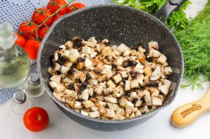 Мясной фарш с грибами - фото шаг 4