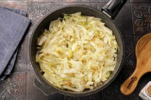 Быстрый капустный пирог