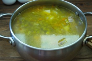 Гороховый суп с куриными крыльями - фото шаг 8