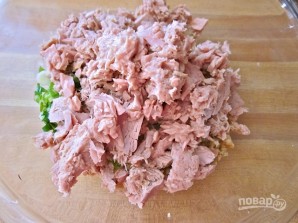 Салат из консервы тунца - фото шаг 3