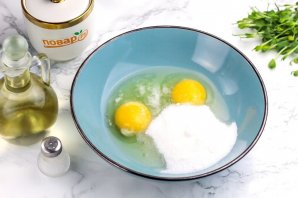 Блины на йогурте - фото шаг 2