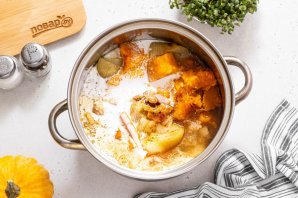 Тыквенный суп-пюре - фото шаг 8