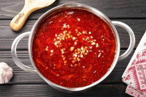 Борщ "Постный" - фото шаг 13