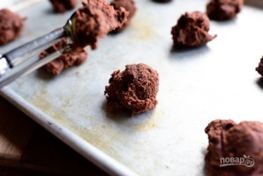 Печенье "Тройной шоколад" - фото шаг 4