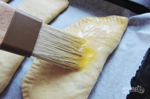 Лепёшки с сыром в духовке - фото шаг 5