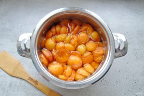 Варенье из абрикосов дольками "Янтарное" - фото шаг 5