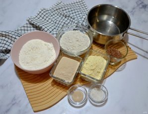 Мультизлаковый хлеб - фото шаг 1