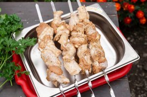 Шашлык из курицы