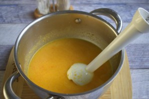 Острый тыквенно-морковный суп - фото шаг 4