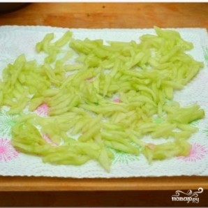 Салат с креветками в лаймовом соусе - фото шаг 8