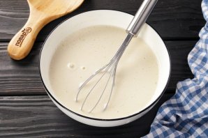 Блины с красной рыбой - фото шаг 9