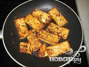 Жареный тофу - фото шаг 10