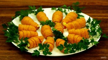 Закуска "Морковки" - фото шаг 4