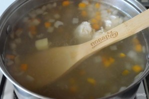 Суп из цветной капусты на мясном бульоне - фото шаг 3