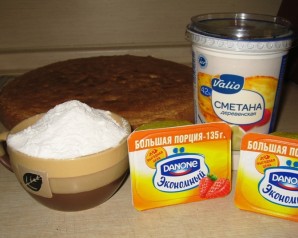 Крем для торта из йогурта без желатина - фото шаг 1