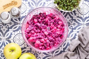 Салат из свеклы и яблок