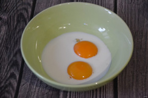 Оригинальный завтрак из яиц - фото шаг 4