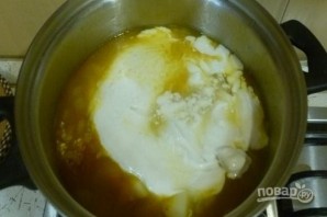Гороховый суп с курицей на кокосовом молоке - фото шаг 5