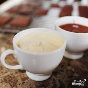 Шоколадное печенье с начинками на выбор - фото шаг 3