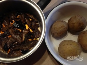 Картофельные тефтели с грибами - фото шаг 1