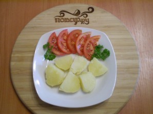 Картофель под сырным соусом - фото шаг 8