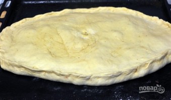 Пирог на кефире с капустой - фото шаг 8