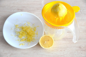 Профитроли с лимонным кремом - фото шаг 14
