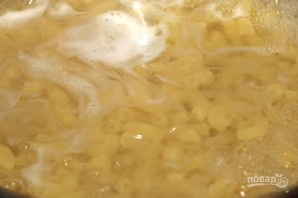 Макаронная запеканка с сыром и тыквой - фото шаг 1