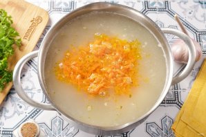Куриный суп с рисом - фото шаг 10
