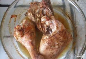 Курица в пиве в духовке - фото шаг 5