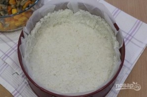 Тыквенный пирог на рисовой основе - фото шаг 4