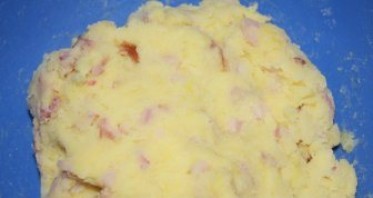 Картофельные крокеты с ветчиной - фото шаг 4