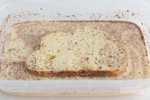 Французские тосты с карамелизированными бананами - фото шаг 3