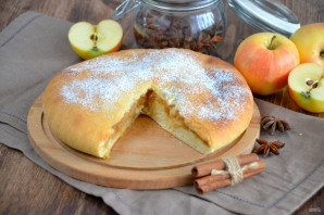Осетинский пирог с яблоком и корицей - фото шаг 12