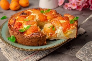 Диетический пирог с абрикосами - фото шаг 11