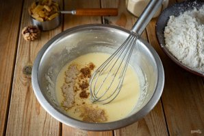 Кулич с орехами - фото шаг 10