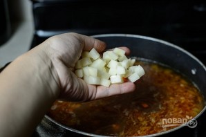 Рецепт супа с рисом и мясом - фото шаг 4