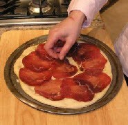Пицца с рукколой и ветчиной - фото шаг 1