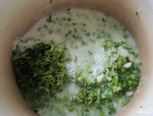 Болгарский холодный суп "Таратор" - фото шаг 4