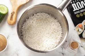 Ленивые роллы в аэрогриле - фото шаг 4