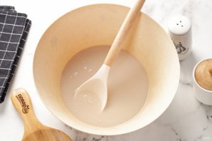 Постное тесто для пиццы - фото шаг 3